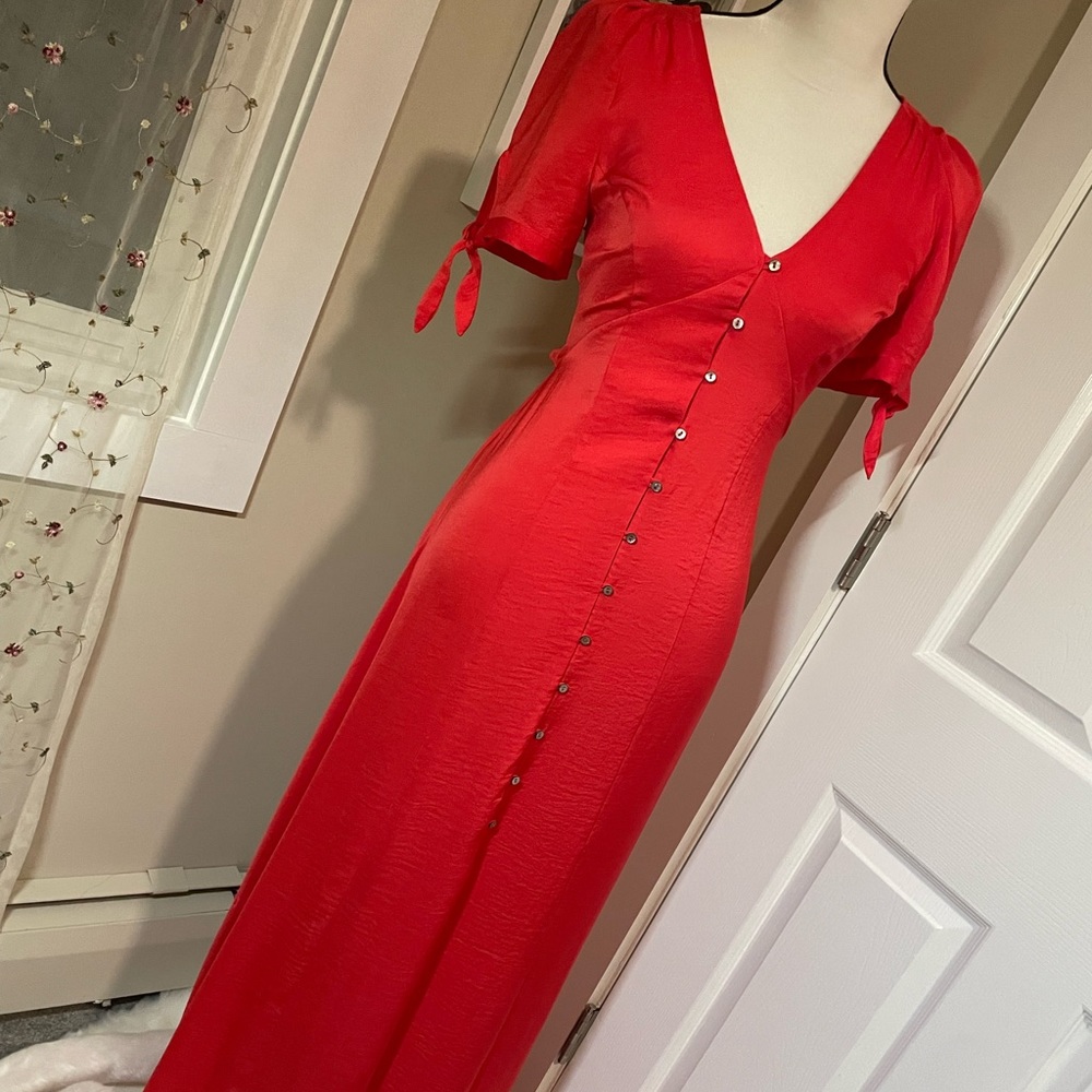 Sexy Red Maxi Dress